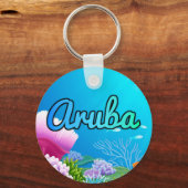 アルバ礁 キーホルダー (正面)