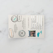 アルバ結婚へのパスポート招待状 招待状 (内部)