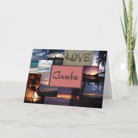 アルバ結婚式招待状 招待状 (正面)