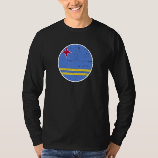 アルバ自慢のアルバ国旗 1 Tシャツ (正面)