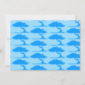 アルバ行き先ウエディングブルーディビ救ツリーザ セーブザデート (裏面)