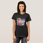 アルバ2025年女子旅 熱帯リゾートのバイブス Tシャツ (正面フル)