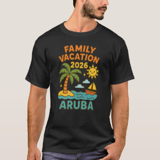 アルバ2026家族旅行 Tシャツ