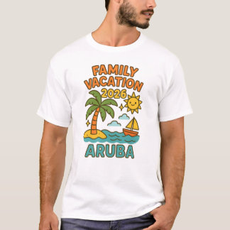 アルバ2026家族旅行 Tシャツ