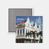 アルバ、オラニェスタドカリブの、 マグネット (正面/裏面)