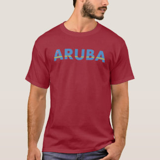 アルバ,カリブの休暇,旅行,ビーチ,海, Tシャツ
