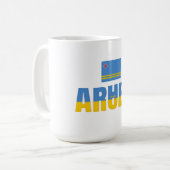 アルバ クリアバッグ | カリブ海 | スタジアム対応 コーヒーマグカップ (正面左)