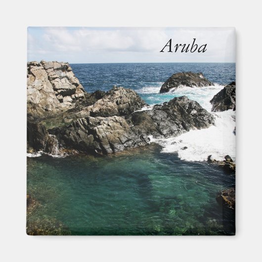 アルバ、ナチュラルプール マグネット (正面)