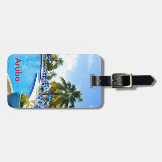 アルバ ラゲッジタグ (正面横)