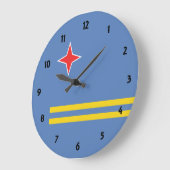 アルバ ラージ壁時計 (傾斜)