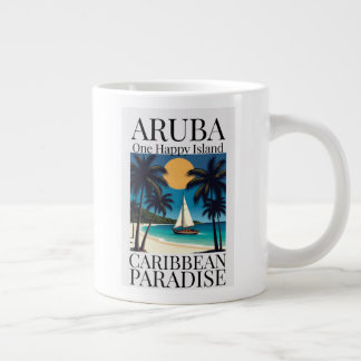 アルバ・ワン・ハッピー・アイランド ジャンボコーヒーマグカップ