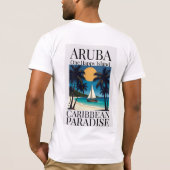 アルバ・ワン・ハッピー・アイランド  Tシャツ (裏面)