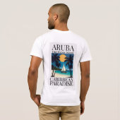 アルバ・ワン・ハッピー・アイランド  Tシャツ (裏面フル)