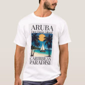 アルバ ワン ハッピー アイランド Tシャツ (正面)