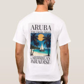 アルバ ワン ハッピー アイランド Tシャツ (裏面)