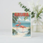 アルバ - 熱帯パラダイスの旅 ポストカード (スタンド正面)