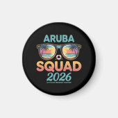 アルバ 2026 レトロ マグネット (正面)