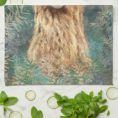 アルパおもしろいカキッチンタオル キッチンタオル (折り畳み)