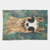 アルパおもしろいカキッチンタオル キッチンタオル (横)