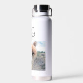 アルパおもしろいカラマTouch私は酒を吐く ウォーターボトル (背面)