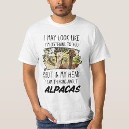 アルパおもしろいカ愛好家 Tシャツ