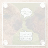 アルパおもしろいカ・アルパカリプス計画 ガラスコースター (裏面)