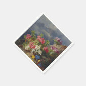 アルパインの花と静物生活 – Andreas Lach スタンダードカクテルナプキン (角)
