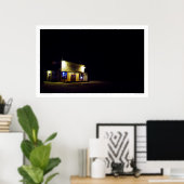 アルパインイン（カラー） ポスター (ホームオフィス)