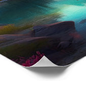 アルパインエレガンス、雪山 ポスター (角)