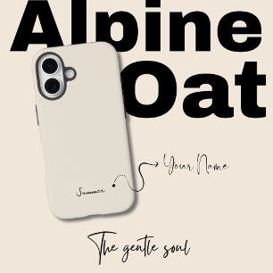 アルパインオアットベージュエステティック iPhone 16ケース