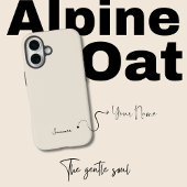 アルパインオーツベージュの美意識 iPhone 16ケース