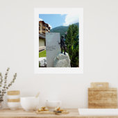 アルパインクラブの彫像 ポスター (キッチン)