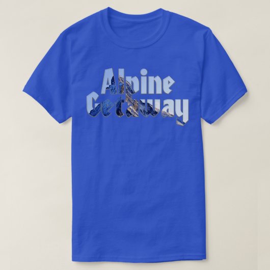 アルパインゲタウェイ Tシャツ (デザイン正面)