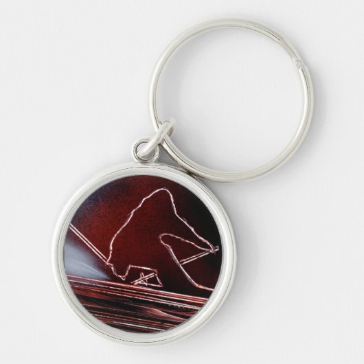 アルパインスキーチェーン キーホルダー (正面)