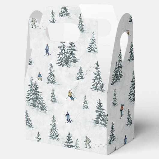 アルパインスキーヤーと隠されたイェティス – ダウンヒルスキー フェイバーボックス (オープン)