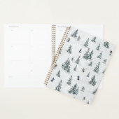 アルパインスキーヤーと隠されたイェティス – ダウンヒルスキー プランナー手帳 (ディスプレー)