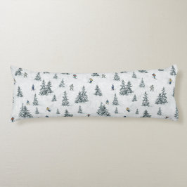 アルパインスキーヤーと隠されたイェティス – ダウンヒルスキー ボディピロー