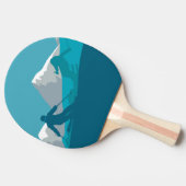 アルパインスキーヤーオールマウンテンスキー 卓球ラケット (横)