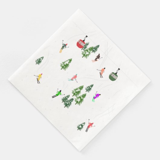 アルパインスキー |ゴンドラスキーリフト休日スキーヤー (コーナー)