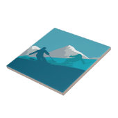 アルパインスキー タイル (側面)