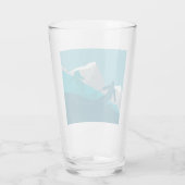 アルパインスキー タンブラーグラス (裏面)