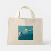 アルパインスキー ミニトートバッグ (裏面)