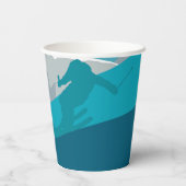 アルパインスキー 紙コップ (裏面)