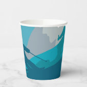 アルパインスキー 紙コップ (左)