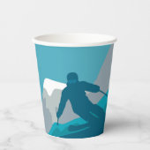 アルパインスキー 紙コップ (正面)