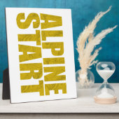 アルパインスタート(Topo) フォトプラーク (側面)