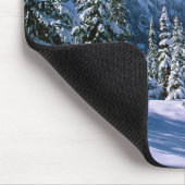 アルパインスノーシーンマウスパッド マウスパッド (コーナー)