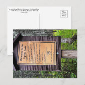 アルパインゾーン – ホワイトマウンテンズナショナルフォレスト ポストカード (正面/裏面)