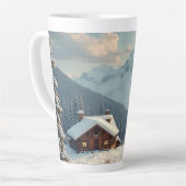 アルパインチャーム カフェラテマグ (左アングル)