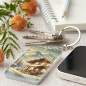 アルパインチャーム キーホルダー (正面右)